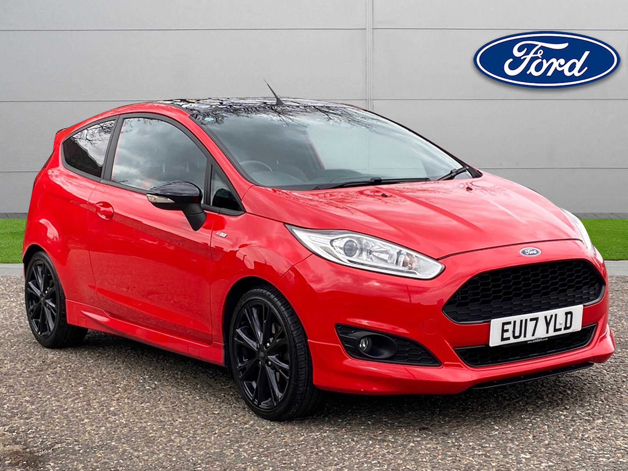 Used FORD FIESTA 1.0 Ecoboost 140 St-Line Red 3Dr 2017