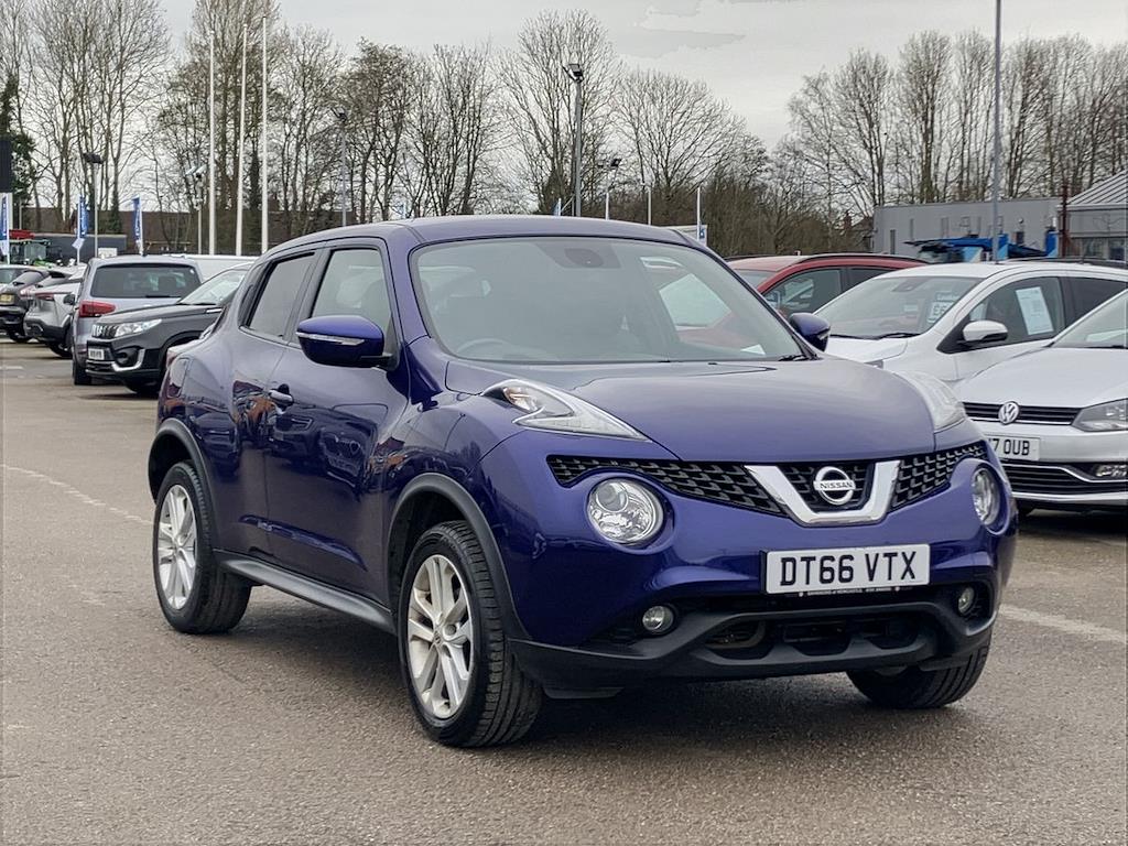Used NISSAN JUKE 1.6 N-Connecta 5Dr Xtronic 2017